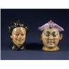 Image 1 : TOBACCO JARS/HUMIDORS ASIAN MAN AND WOMAN FIGURAL