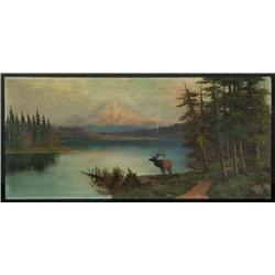 OIL LEROY DAYTON UPDYKE MT. RAINIER