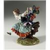 Image 1 : CAPODIMONTE FIGURINE DANCING COUPLE