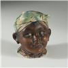 Image 1 : BLACK FACE PORCELAIN TOBACCO JAR/HUMIDOR