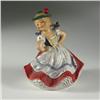 Image 1 : HUMMEL FIGURINE GIRL DANCING RED DRESS