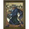 Image 1 : MAXFIELD PARRISH 1909 COLLIERS CHRISTMAS COVER