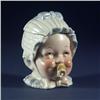 Image 1 : VINTAGE PORCELAIN HUMIDOR TOBACCO JAR BABY FACE
