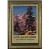 Image 1 : MAXFIELD PARRISH 1939 NEW HAMPSHIRE POSTER
