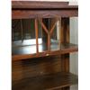 Image 2 : CIRCA 1910 AMERICAN GOLDEN TIGER OAK CHINA CABINET