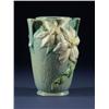 Image 1 : ROSEVILLE POTTERY CLEMATIS VASE 105, 7''