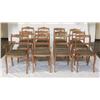 Image 1 : VINTAGE TWELVE REGENCY STYLE DINING CHAIRS
