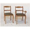 Image 2 : VINTAGE TWELVE REGENCY STYLE DINING CHAIRS