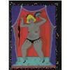 Image 2 : MIXED MEDIA LYNDA BARRY BURLESQUE DANCER