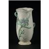 Image 1 : WELLER UNUSUAL WHITE POTTERY VASE 9''