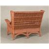 Image 2 : CIRCA 1900 WICKER SETTEE WITH TITANIC PROVENANCE