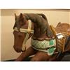 Image 2 : CARVED ACACIA WOOD POLYCHROMED ROCKING HORSE