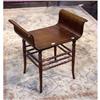 Image 1 : VINTAGE SHERATON STYLE MAHOGANY WINDOW SEAT