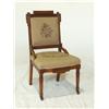 Image 1 : CIRCA 1870-80 EASTLAKE WALNUT SIDE CHAIR