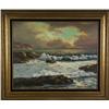 Image 1 : OIL L. NEWELL OCEAN SCENE