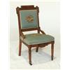 Image 1 : CIRCA 1870-90 EASTLAKE WALNUT SIDE CHAIR