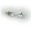 Image 1 : 2.08 CTW DIAMOND IN 14K WHITE GOLD STUD EARRINGS