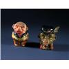 Image 1 : MONKEY FIGURAL PORCELAIN TOBACCO JARS/HUMIDORS