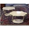 Image 1 : PAIR NEO CLASSICAL SHELL INLAY END TABLES