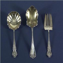 STERLING SILVER SERVING UTENSILS