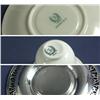 Image 2 : LENOX CUPS AND DEMI-TASSE WITH STERLING