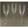 Image 1 : THREE CRYSTAL LALIQUE ANGEL FLUTES
