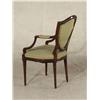 Image 2 : ENGLISH MID TO LATE 19TH C. HEPPLEWHITE ARMCHAIR