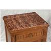 Image 2 : CIRCA 1890 BELGIAN WALNUT NIGHTSTAND