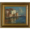 Image 2 : OIL MERIO AMEGLIO CHATEAU ON THE WATER