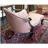 Image 2 : CIRCA 1860 VICTORIAN ROCOCO MAHOGANY RECAMIER