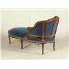 Image 2 : VIENNA ROCOCO 19TH CENTURY WALNUT CHAISE LOUNGE