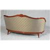 Image 2 : BAROQUE STYLE CARVED CHERRY SETTEE