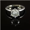 Image 1 : 2+ CARAT DIAMOND IN 14K WHITE GOLD ENGAGEMENT RING