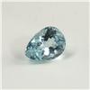 Image 1 : PEAR SHAPED AQUAMARINE LOOSE STONE 4.26 CTS