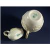 Image 2 : BELLEEK PITCHER AND SWAN FORM PITCHER GREEN MARK