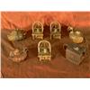 Image 2 : Five Chinese Contemporary ceramic decorative teapots, four with original boxes. Three are pod shaped