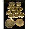 Image 2 : Johnson Bros English ironstone ''Petit Fleur'' dinnerware to include twelve tea cups and saucers and