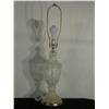 Image 2 : Cut Crystal lamp with brass base (no shade)