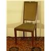 Image 2 : Regency style Mahogany side chair with mohair upholstery