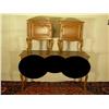 Image 2 : Pair of Golden Oak French Provincial style nightstands