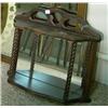 Image 2 : Mirrored wooden display shelf