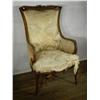 Image 2 : Upholstered arm chair, as seen