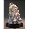 Image 2 : Lladro porcelain figuine B #5586 ''Bust of a clown with a saxaphone'' .  Approximately 6.75'' tall. 