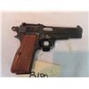 Image 2 : Browning No 1 MK 1 SA 9 mm Handgun Make Inglis, Tangent Rear Sight Wooden Holster, Pitting on Right