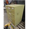 Image 2 : 4 Drawer Metal Filing Cabinet Good For Storing Gun Accessories 42"H 27"W 25"D