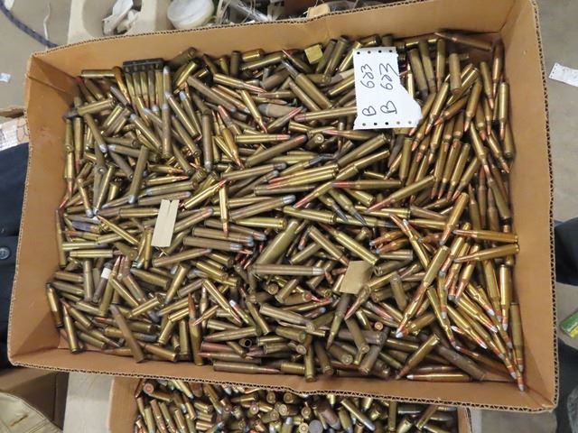 Large Amount & Variety of Rifle Shells - No Boxes