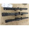 Image 2 : 6 Used Scopes- 1) Tasco 7 x20, ?? 3x9 Bushnell Sportview 4x 38, Daisy 4 x5, & Tasco 4 x15 , Plus Mor