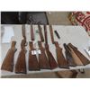 Image 1 : 15 22 Cal Wooden Stocks & Forearms- 9 Stocks & 6 Forearms