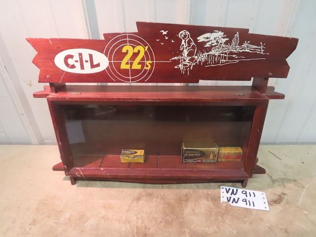 CIL 22 Ammo Store Display Case - McSherry Auction Service Ltd.