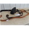 Image 3 : 2 Leather Gun Straps, Belt w Ammo Pouch Or Archery